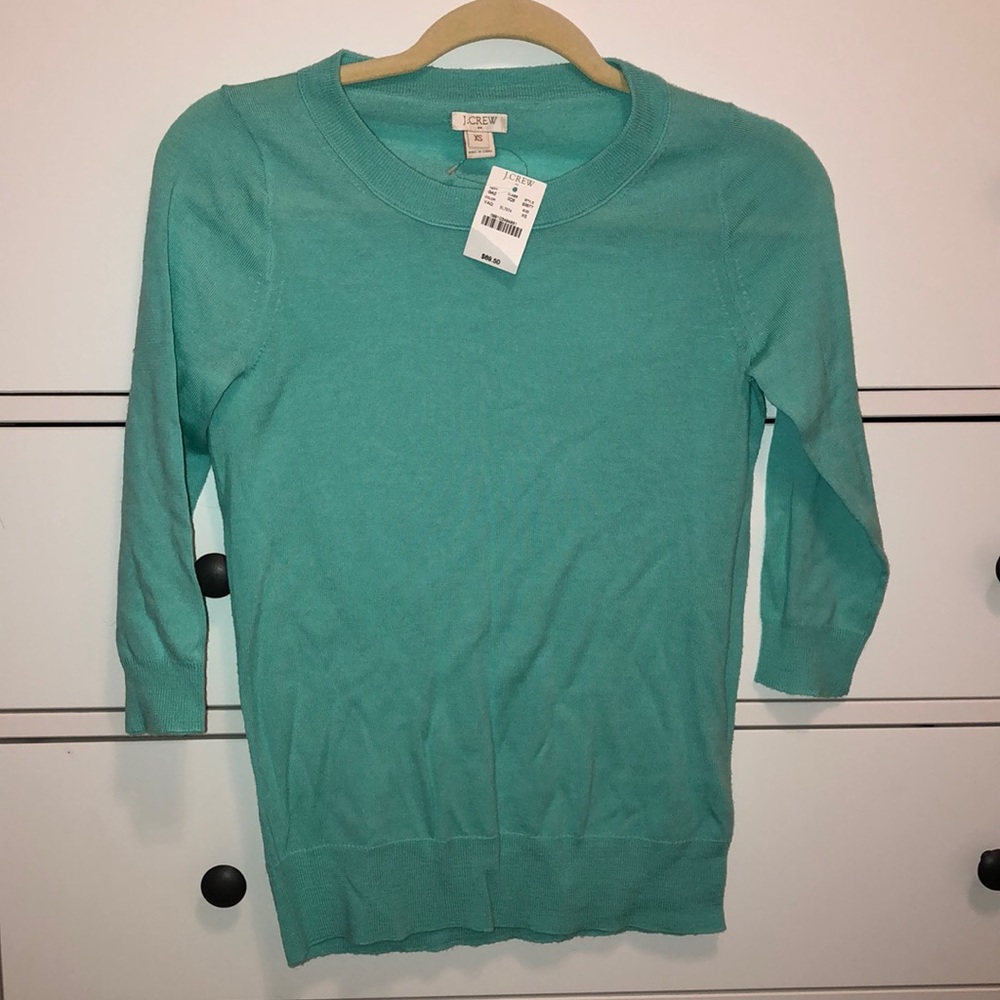 Jcrew light blue sweater. Brand new.